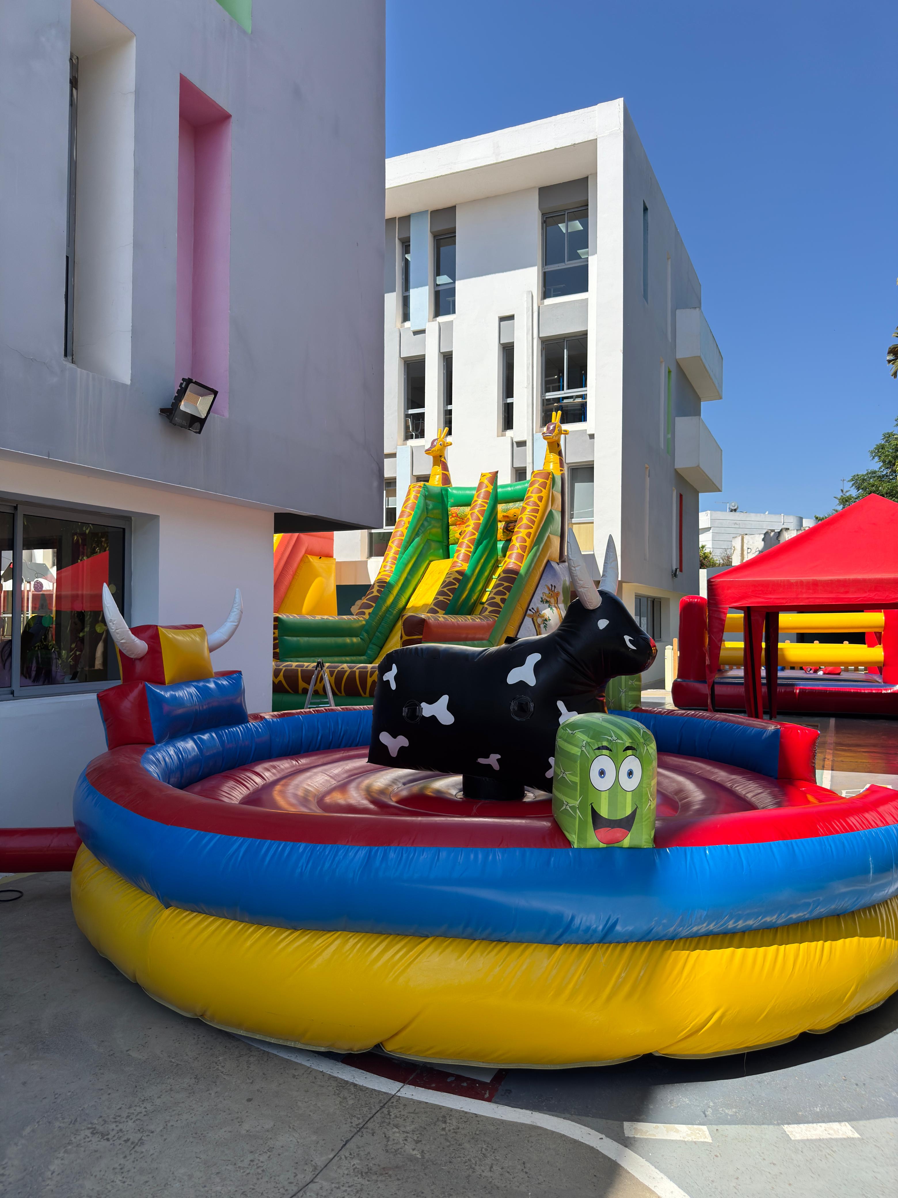 kermesse enfants Maroc location château gonflable Maroc animation enfants Casablanca jeux animation scolaire Rabat